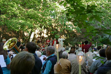 Maiandacht mit Krönung der Fatima-Madonna in Naumburg (Foto: Karl-Franz Thiede)